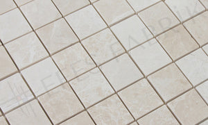 CREMA MARFIL MOSAIC - 2"x2"