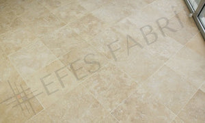 DENIZLI BEIGE TRAVERTINE - 12"x12"x1/2"