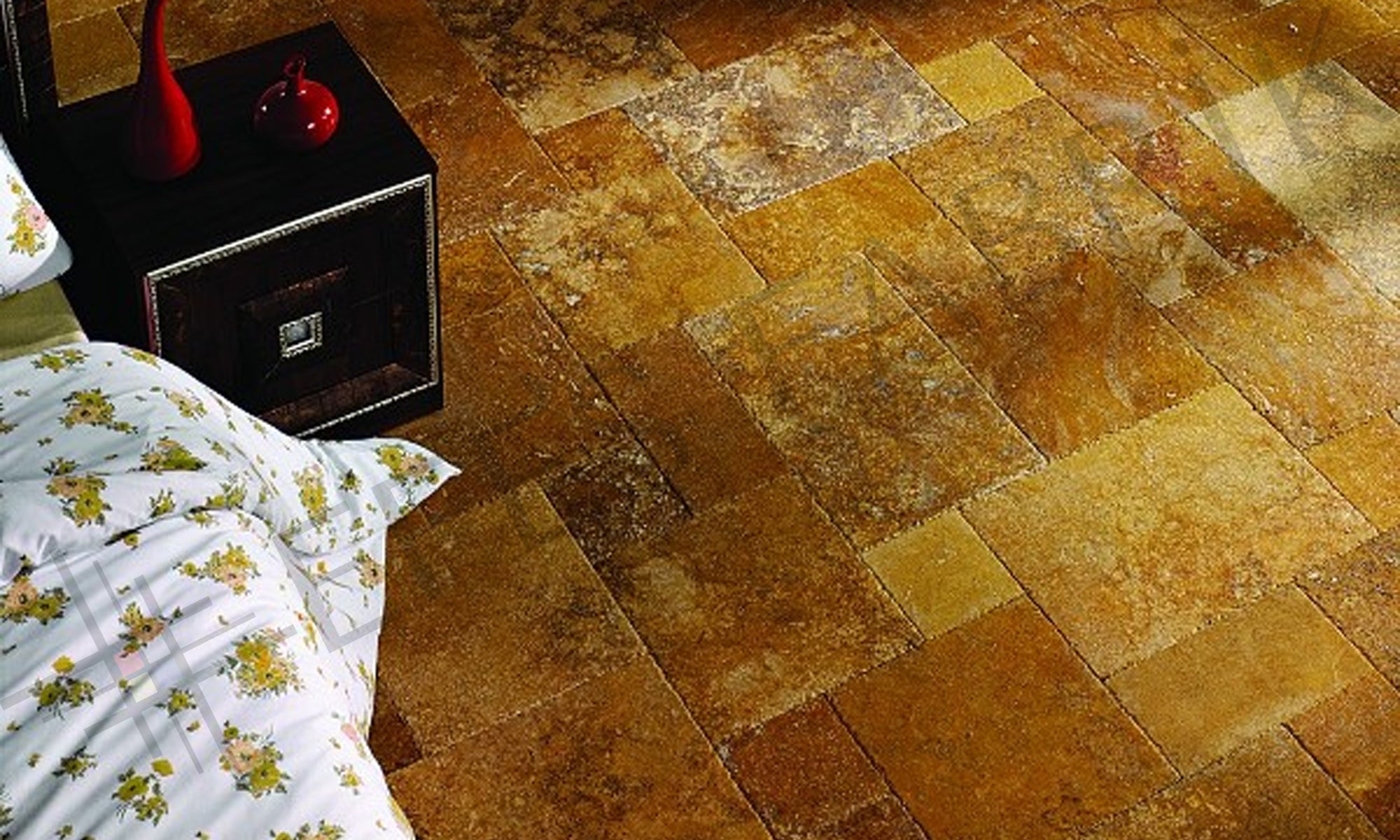 MEANDROS GOLD TRAVERTINE - PATTERN SET