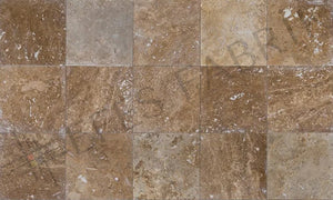 NOCHE RUSTIC TRAVERTINE - 18"x18"x1/2"