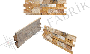 SCABOS SPLITFACE STACKED STONE - 7.25"x19.75"x3/4"