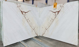 Bianco Venato Marble Bookmatch Slab No.9149/2