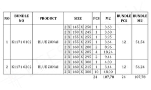 Blue Zolnai Marble Bookmatch Slab No. K1171