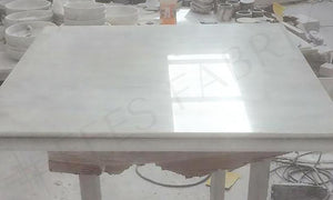 White Marble Square Table Top